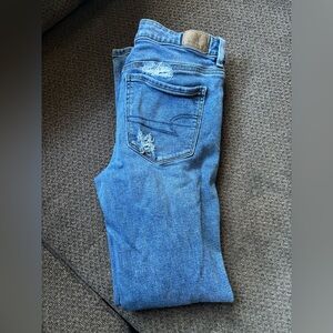 American Eagle ripped jeans